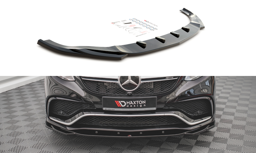 Maxton Design ME-GLE-C292-AMG-FD2T Front Splitter V.2 Mercedes Benz GLE63 AMG Coupe C292 | Duco Car Parts UK Car Parts