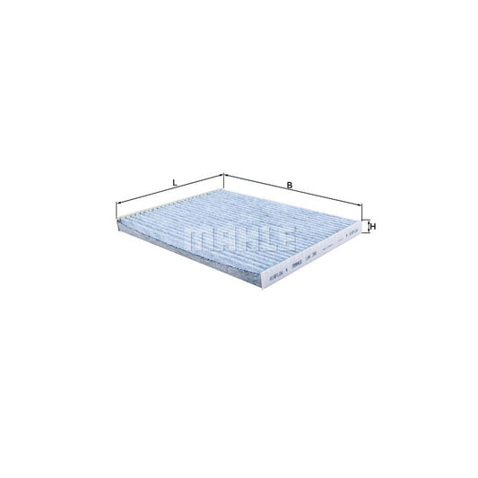 MAHLE ORIGINAL LAK 396 Pollen filter Activated Carbon Filter