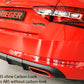 Rieger 00099362 Skoda 3T 3V Superb III Rear Diffuser - RS4-Look - Carbon-Look