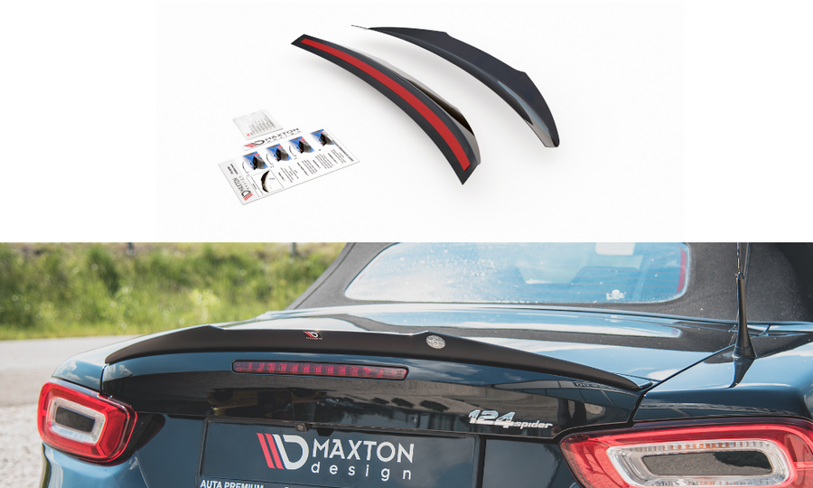 Maxton Design FI-124-1-AB-CAP2T Spoiler Cap Fiat 124 Spider Abarth | Duco Car Parts UK Car Parts