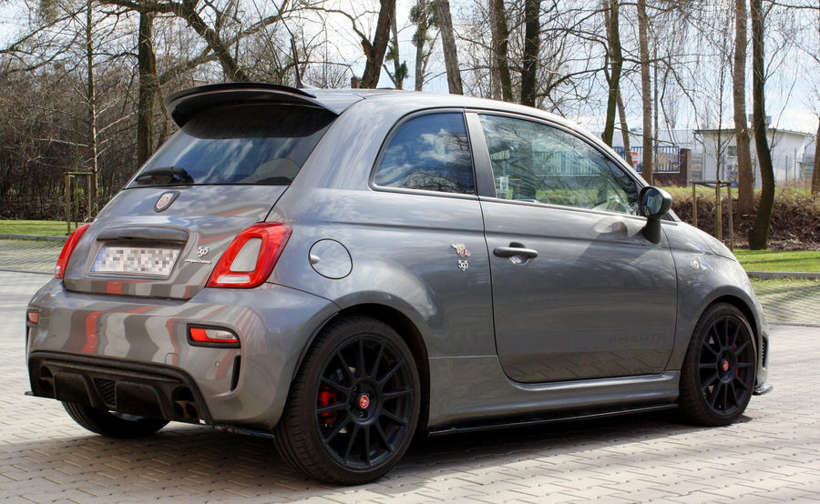 Maxton Design Fiat 500 Abarth MK1 Facelift Spoiler Extension