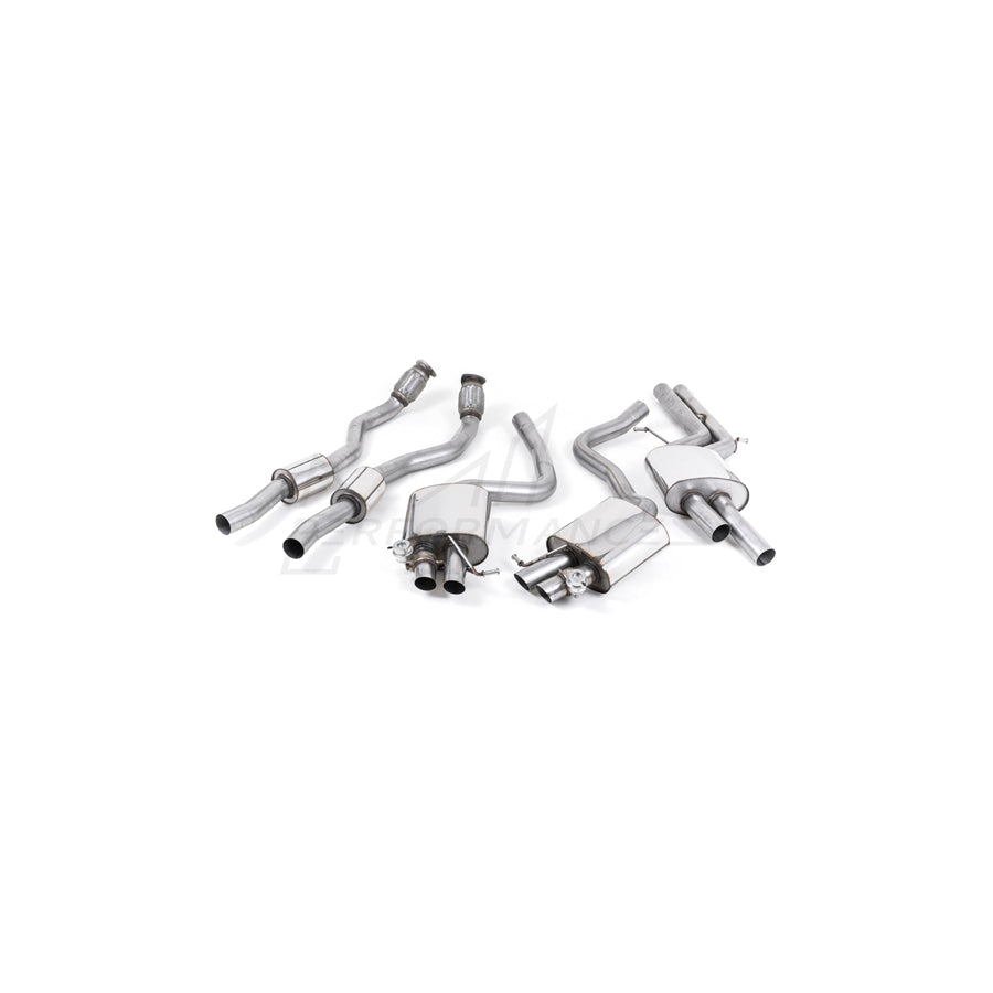 MillTek Audi B8 RS4 Cat-Back Exhaust