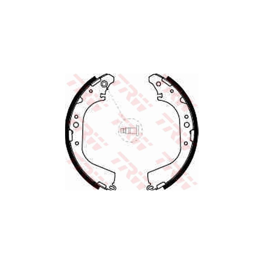 TRW GS8601 Brake Shoe Set for TOYOTA HIACE