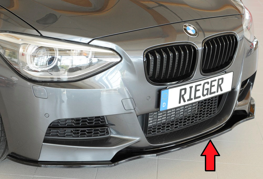 Rieger 00088081 BMW 1 Series F20 F21 Front Splitter