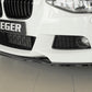 Rieger 00088081 BMW 1 Series F20 F21 Front Splitter - Glossy Black