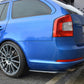 Maxton Design Skoda Octavia MK2 Vrs Estate Facelift (2008-2013) Rear Side Splitters