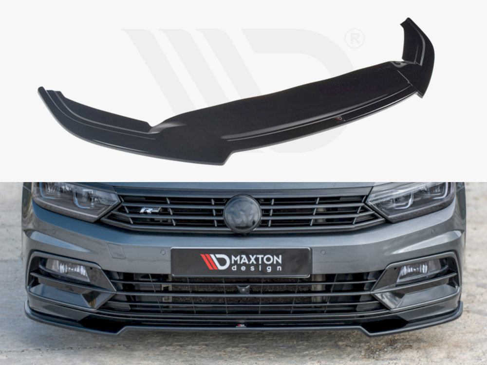 Maxton Design VW-PA-B8-RLINE-FD2T Front Splitter V.2 VW Passat R-line B8fits
only | Duco Car Parts UK Car Parts