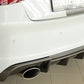 Rieger 00099357 Audi 8V Rear Diffuser for Sport Tailpipe Left & Right (A3 & S3) - Carbon-Look