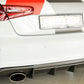 Rieger 00099357 Audi 8V Rear Diffuser for Sport Tailpipe Left & Right (A3 & S3) - Carbon-Look