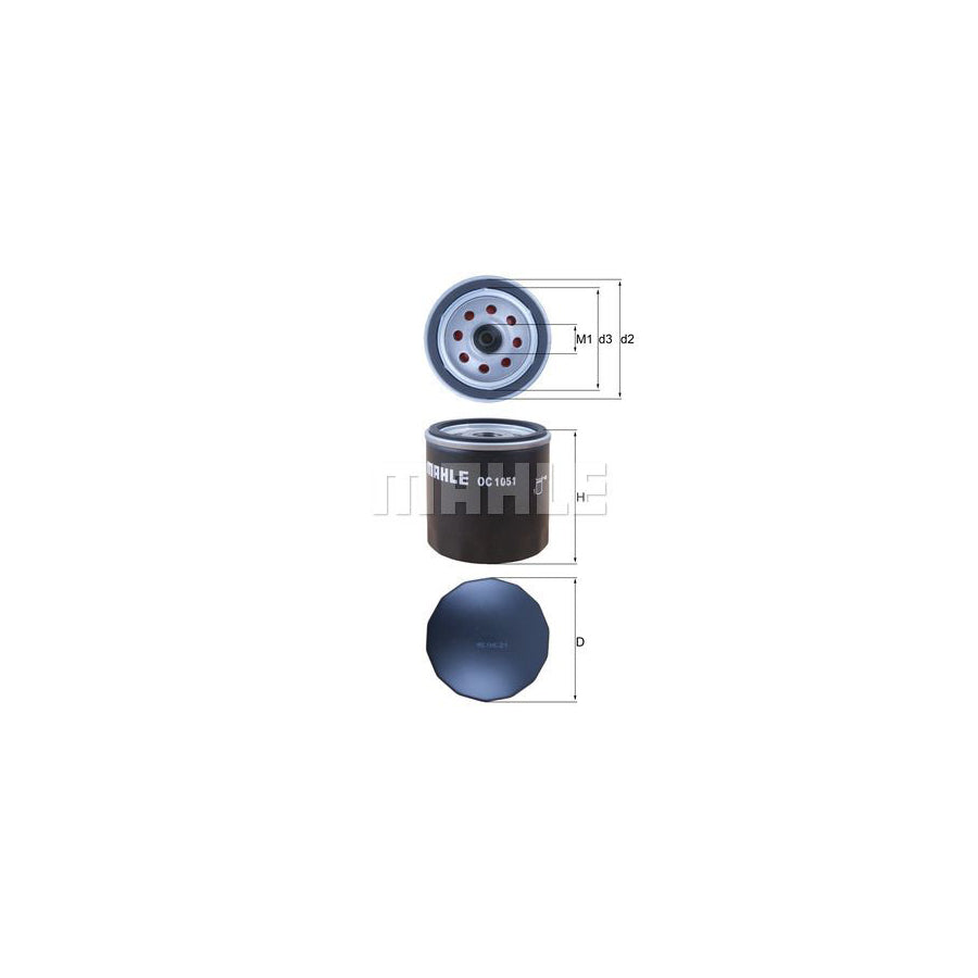MAHLE ORIGINAL TH 17 79 Engine thermostat Opening Temperature: 79°C