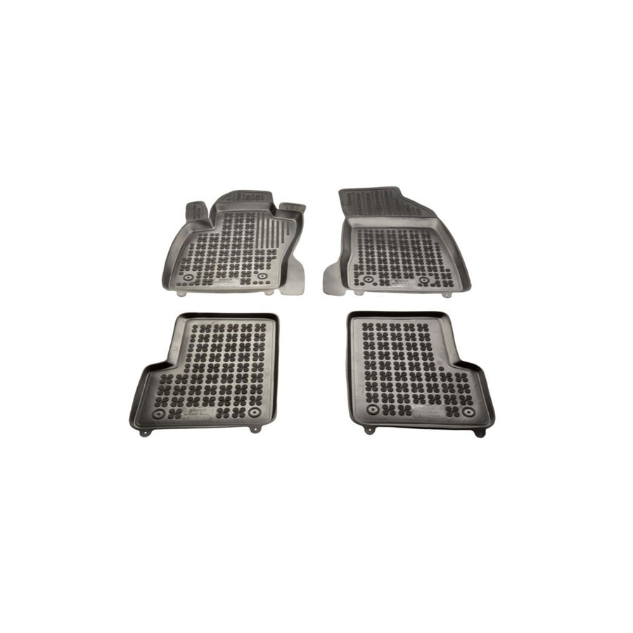 REZAW PLAST 203107 Floor mat set for JEEP Renegade Off-Road (BU, B1) Elastomer, Front and Rear, Black