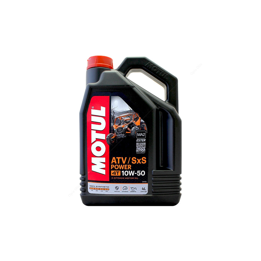Motul ATV SxS Power 4T 10w-50 Ester Fully Synthetic Engine Oil 4l
