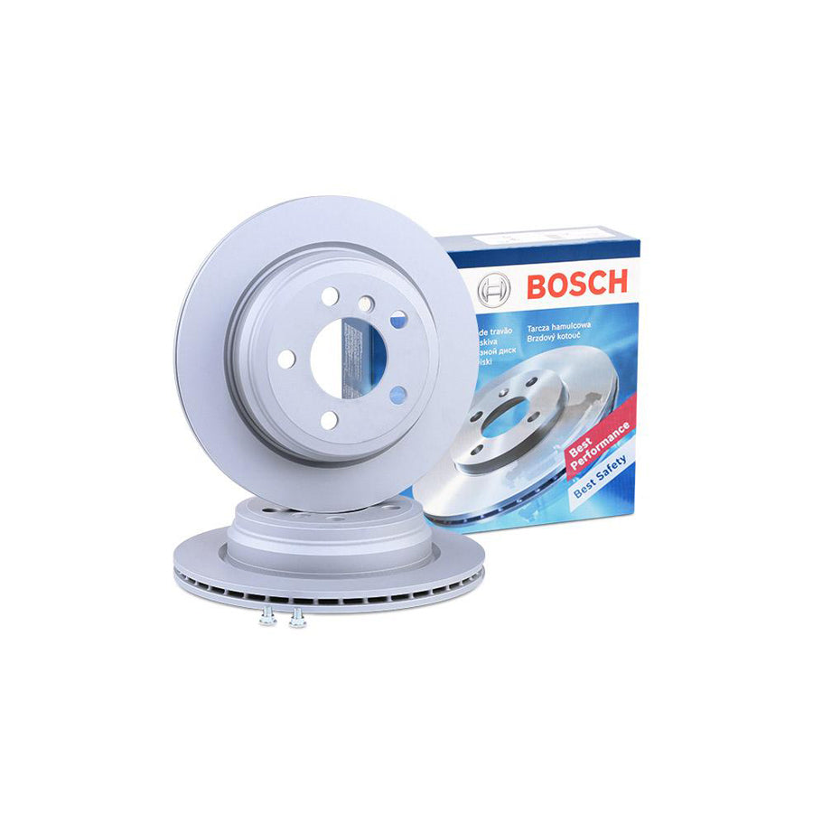 BOSCH 0 986 479 045 Brake Disc Vented Coated High carbon with bolts screws