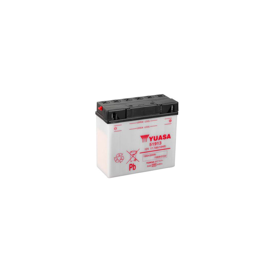 Yuasa 51913 Motorcycle Battery