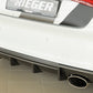 Rieger 00099357 Audi 8V Rear Diffuser for Sport Tailpipe Left & Right (A3 & S3) - Carbon-Look