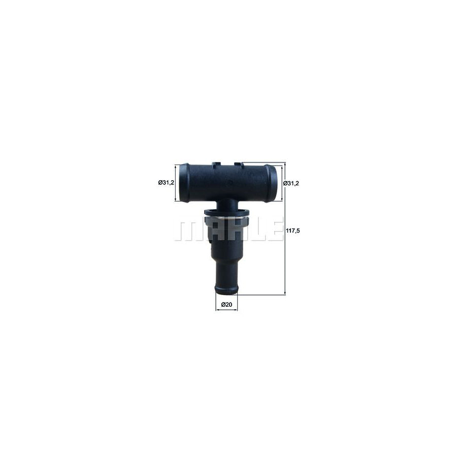 MAHLE ORIGINAL TH 53 75 Engine thermostat Opening Temperature: 75°C