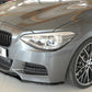 Rieger 00088081 BMW 1 Series F20 F21 Front Splitter - Glossy Black
