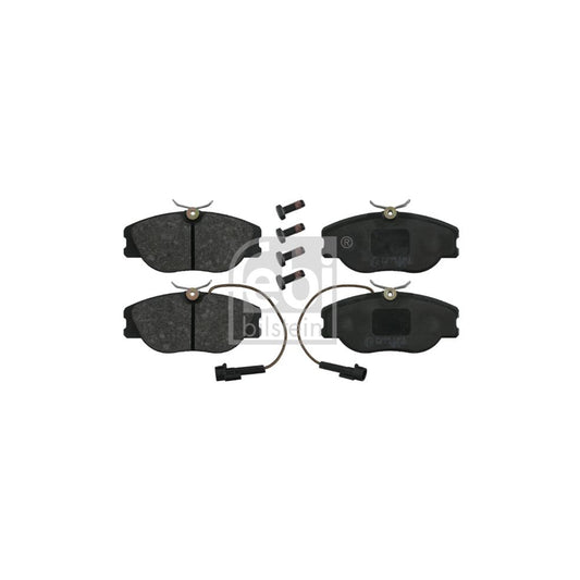 Febi Bilstein 16239 Brake Pad Set Front Axle Incl Wear Warning Contact With Bolts Screws