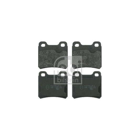Febi Bilstein 16135 Brake Pad Set Rear Axle Excl Wear Warning Contact