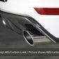 Rieger 00059522 VW Mk6 Golf Rear Diffuser (GTI & GTD) -  Matte Black