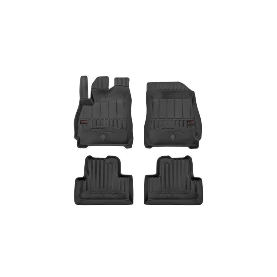 FROGUM 3D408487 Floor mat set for CHEVROLET Orlando (J309) Elastomer, Front and Rear, Quantity: 4, Black