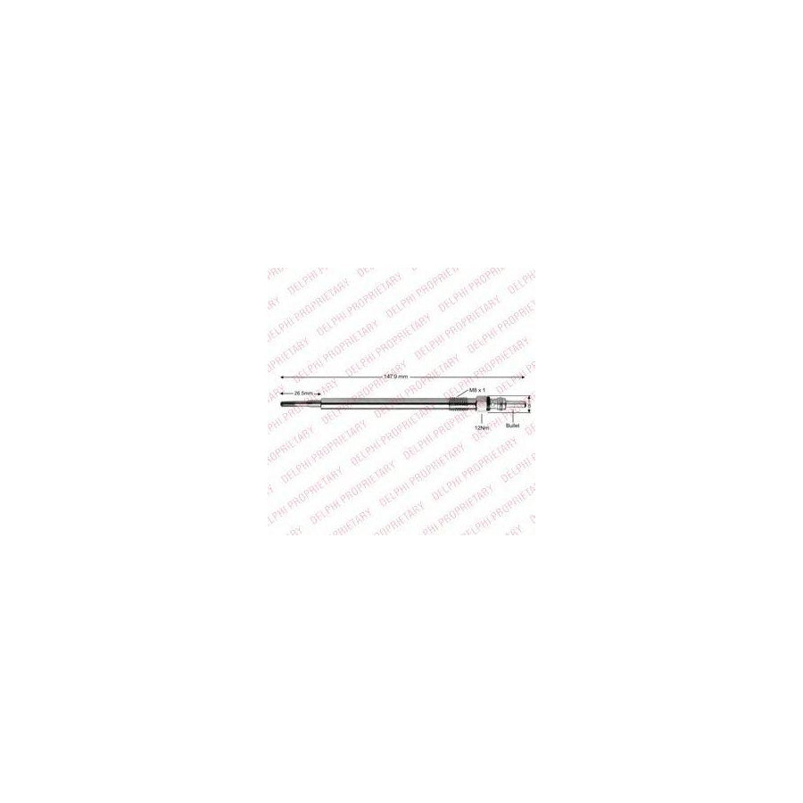 Delphi Hds428 Glow Plug