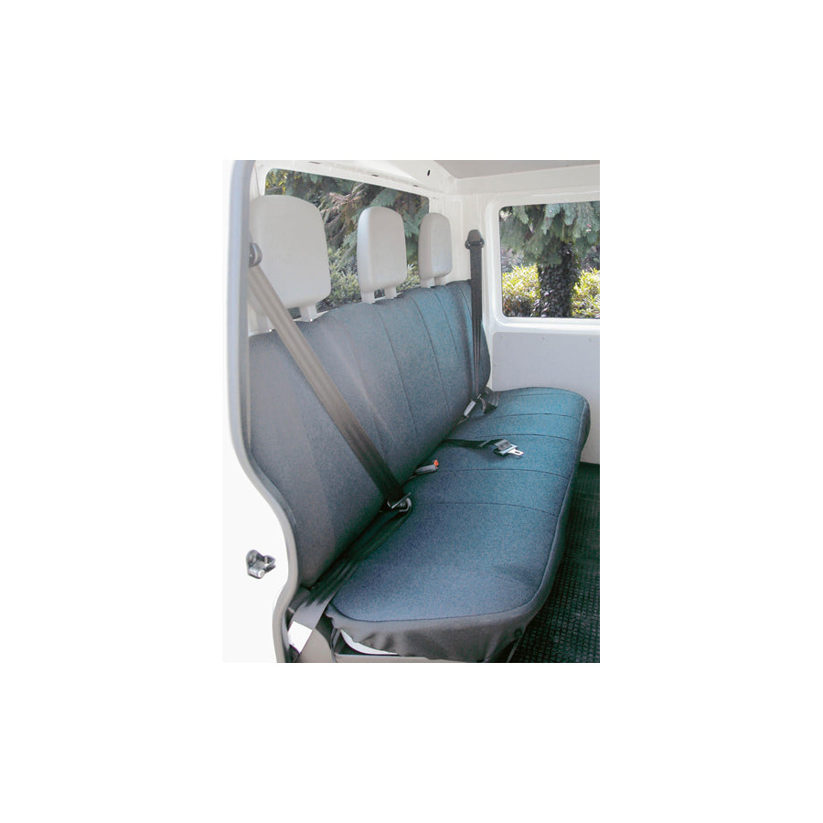 WALSER 10473 Car seat cover for VW TRANSPORTER Grey, Polyester, Rear