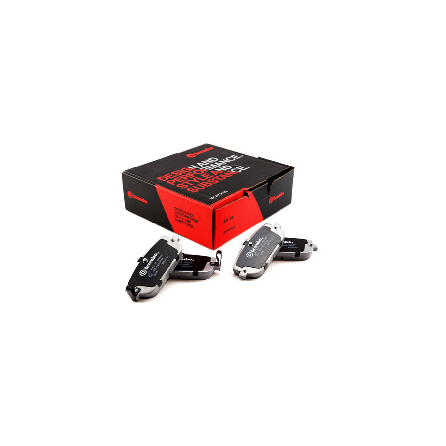 Brembo 07.B315.31 Abarth Fiat Mazda Rear HP2 High Performance Brake Pad Set (Inc. 124, MX-5) | Duco Car Parts UK Car Parts