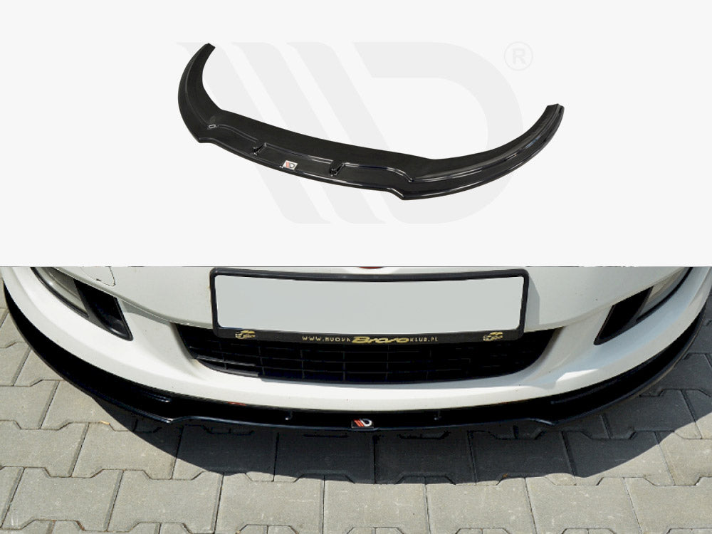 Maxton Design FI-BR-2-SPORT-FD1T Front Splitter Fiat Bravo MK2 Sport | Duco Car Parts UK Car Parts