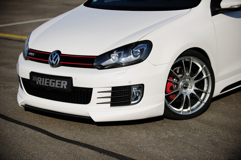 Rieger 00059520 VW Mk6 Golf Front Splitter (GTI & GTD)