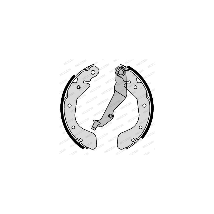 FERODO FSB4173 Brake Shoe Set without accessories PREMIER