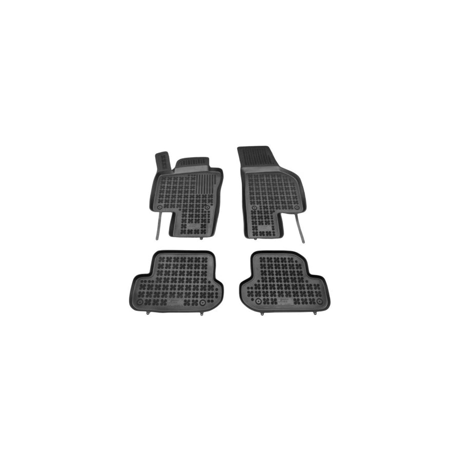 REZAW PLAST Tailored 200114 Floor mat set for VW BEETLE Elastomer, Front and Rear, Quantity: 4, Black