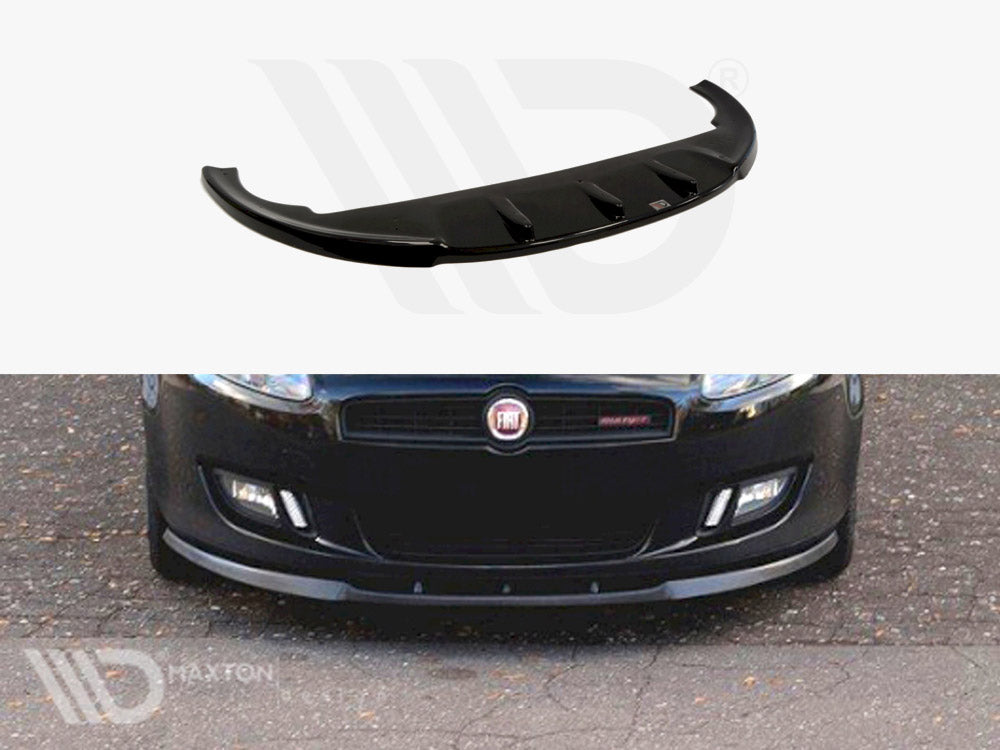 Maxton Design FI-BR-2-FD1T Front Splitter Fiat Bravo | Duco Car Parts UK Car Parts