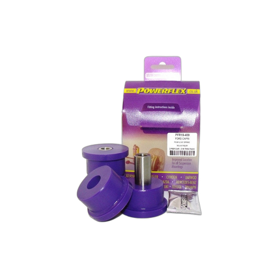 Powerflex PFR19-409 Ford Capri Leaf Spring Mount Rear | Duco Car Parts UK Car Parts