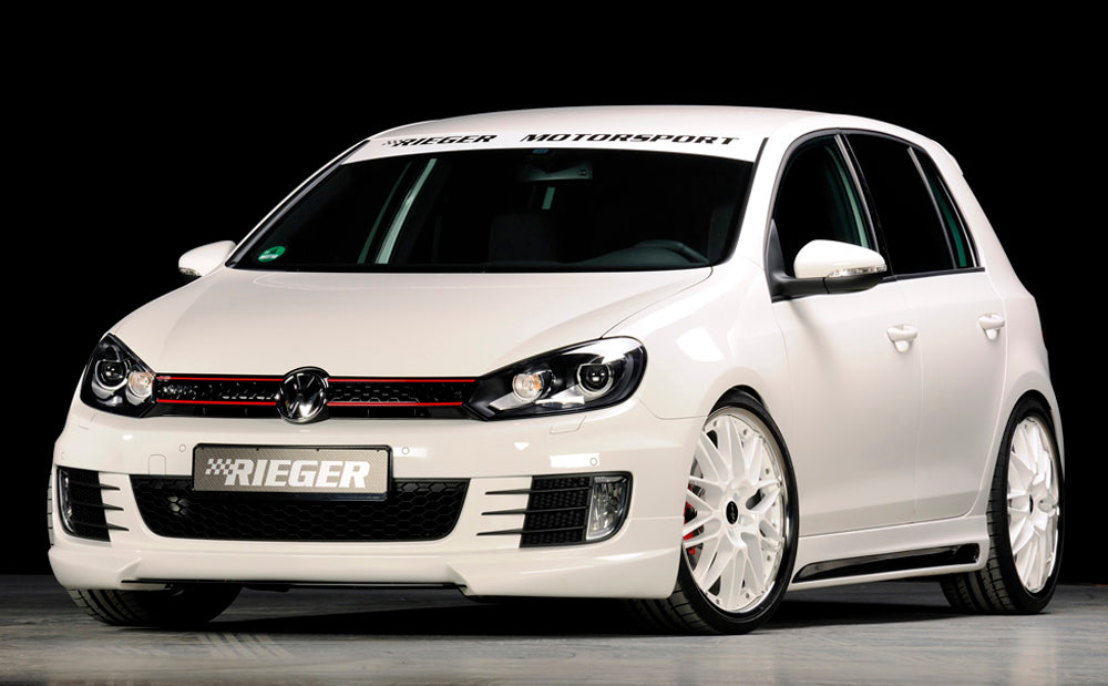 Rieger 00059520 VW Mk6 Golf Front Splitter (GTI & GTD)