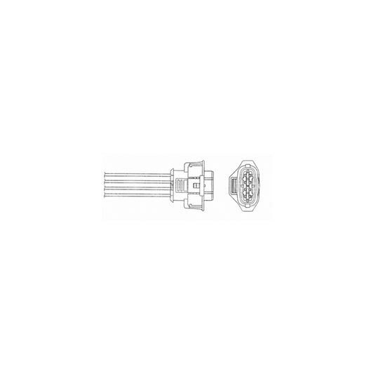 NTK Lambda Sensor / O2 Sensor (NGK 93122) - OZA770-EE45