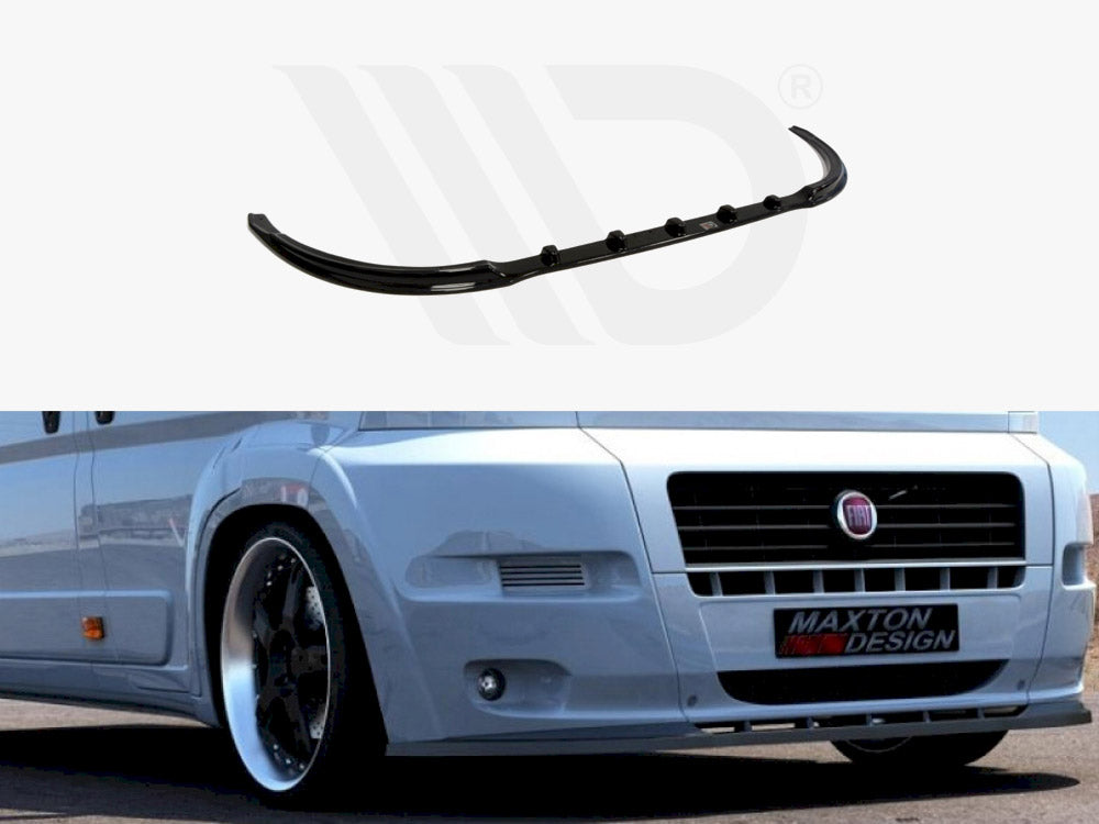 Maxton Design FI-DU-3-FD1T Front Splitter Fiat Ducato | Duco Car Parts UK Car Parts