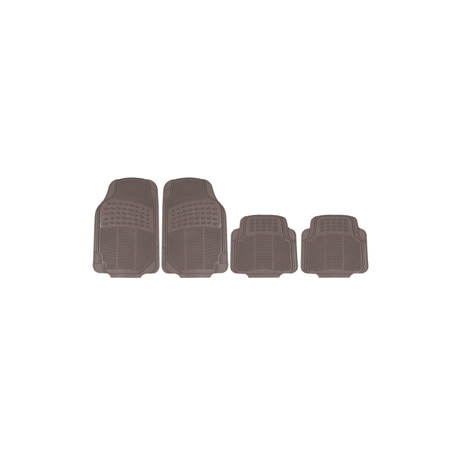 HEYNER Universal fit, ProtectionStar Pro 731150 Floor mat set Elastomer, Front and Rear, Quantity: 4, Beige