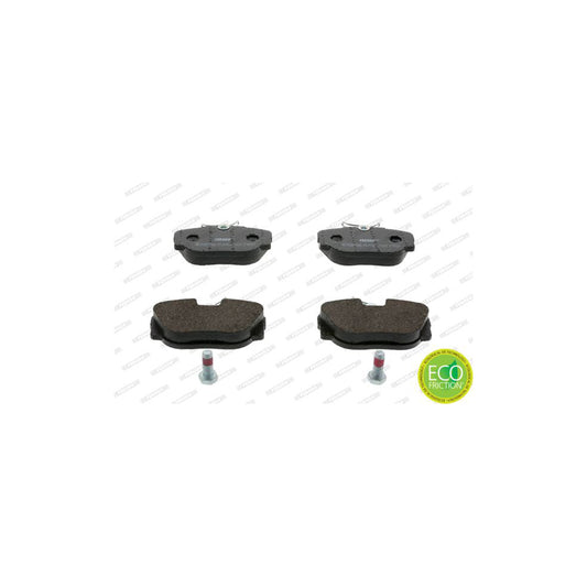 Ferodo Premier Eco Friction Fdb660 Brake Pad Set Prepared For Wear Indicator With Brake Caliper Screws With Accessories