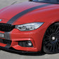 Rieger 00088086 BMW 4 Series F32 F33 F36 Front Splitter - Glossy Black
