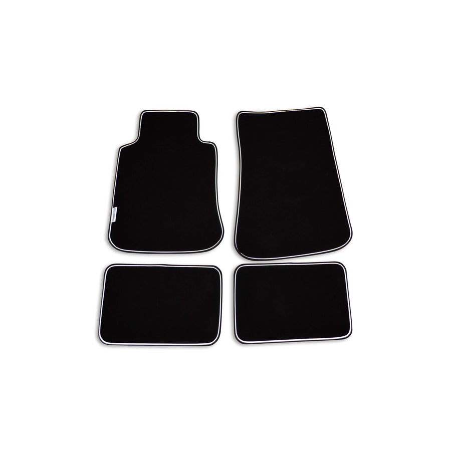 Michelin Universal fit 009082 Floor mat set PP (Polypropylene), Front and Rear, Quantity: 4, Black