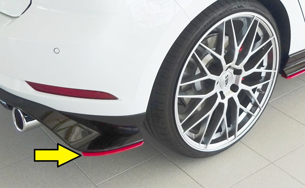 Rieger 00059519 VW Mk7 Golf GTI-TCR Right Rear Side Splitter