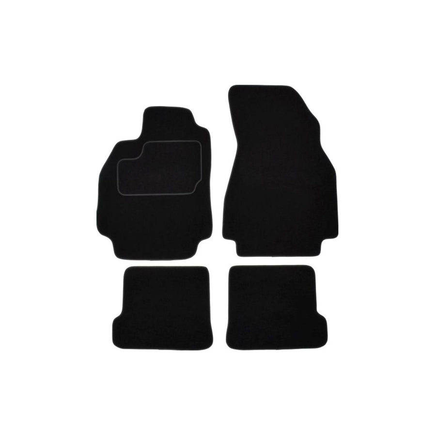 MAMMOOTH A041 RNT355 PRM 01 Floor mat set for RENAULT Megane II Coup???-Cabriolet (EM) Textile, Front and Rear, Quantity: 4, Black