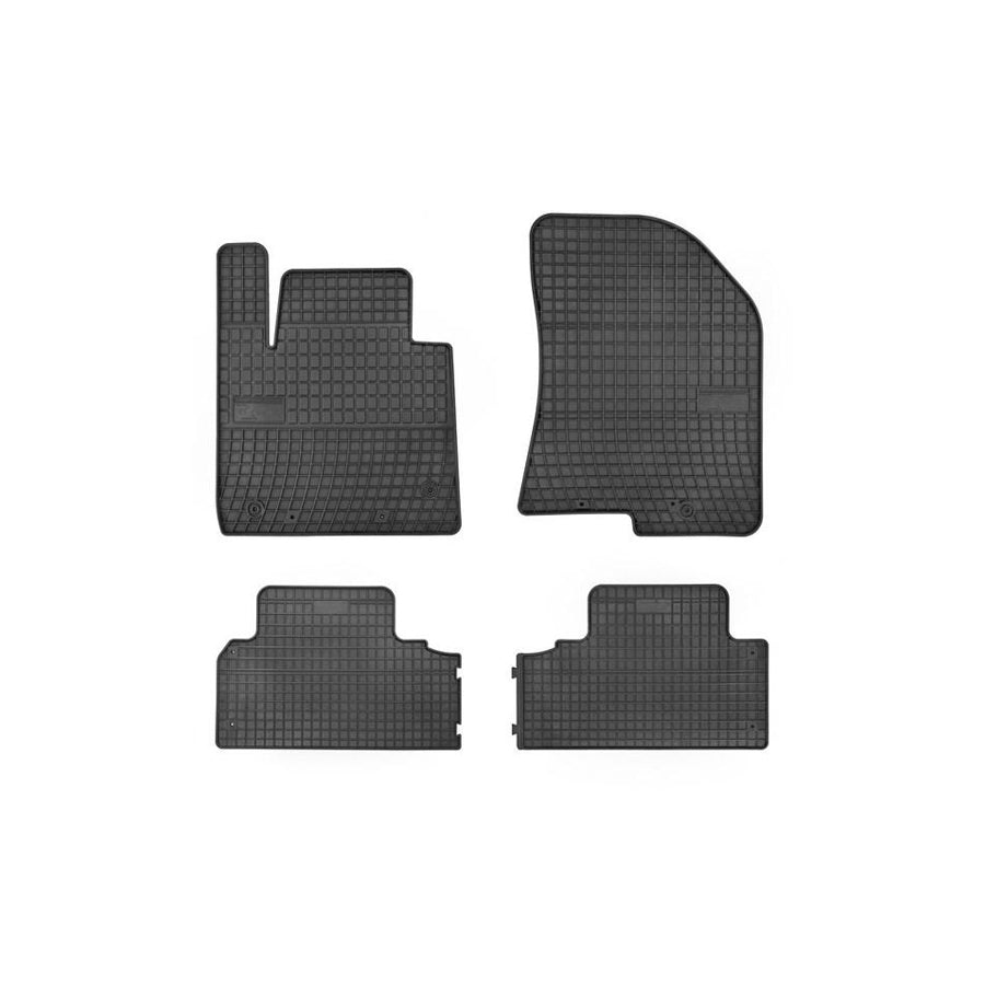 FROGUM Tailored 0435 Floor mat set for KIA Carens IV (RP) Elastomer, Front and Rear, Quantity: 4, Black, (LHD)