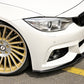 Rieger 00088086 BMW 4 Series F32 F33 F36 Front Splitter - Glossy Black