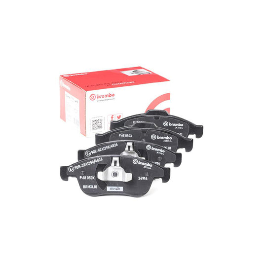 Brembo P 68 050X Brake Pad Set Excl Wear Warning Contact