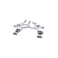 MillTek Audi C7 Resonated Cat-Back Exhaust System S6 S7