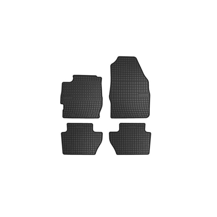 FROGUM Tailored 402188 Floor mat set for FORD KA Elastomer, Front and Rear, Quantity: 4, Black, (LHD)