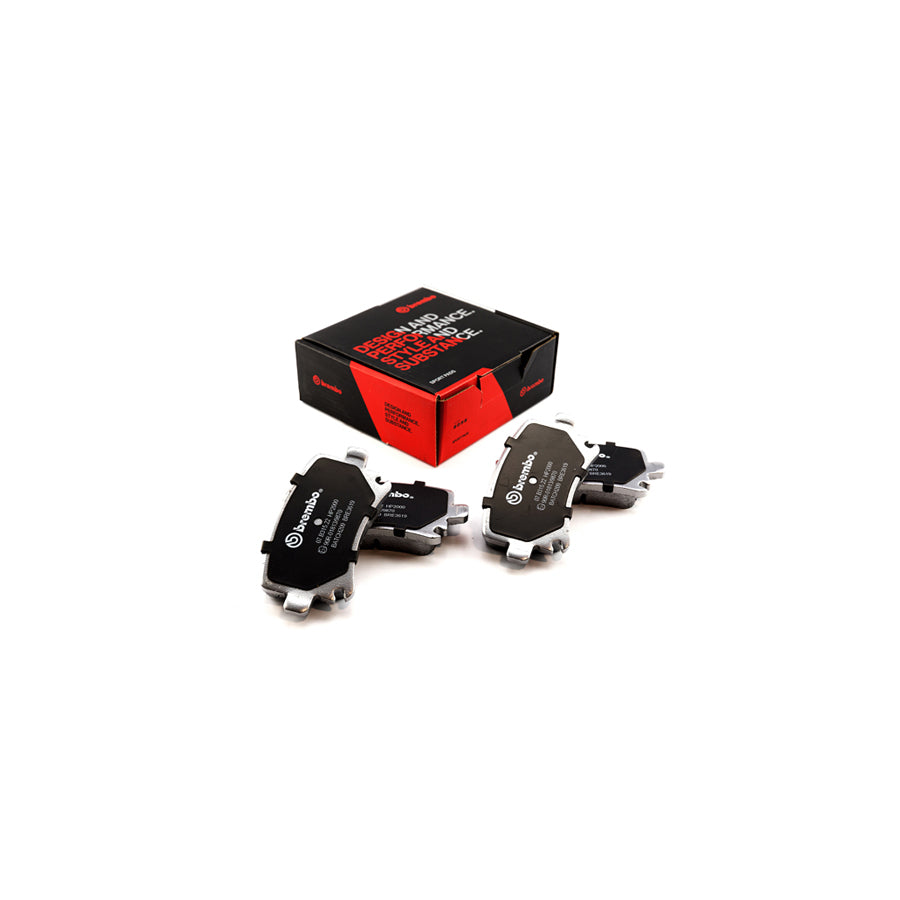 Brembo 07.B315.22 Audi Skoda Rear HP2 High Performance Brake Pad Set (Inc. A3, A4, Altea, Exeo, Leon, Octavia) | Duco Car Parts UK Car Parts