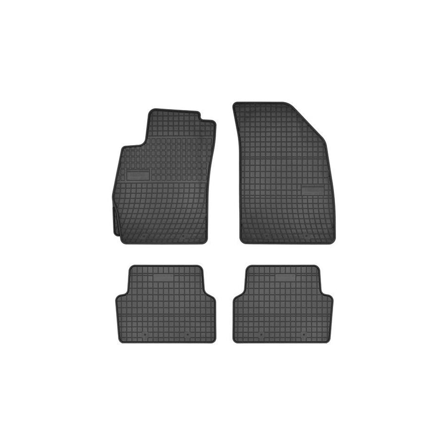 FROGUM Tailored 0697 Floor mat set for CHEVROLET Aveo Saloon (T300) Elastomer, Front and Rear, Quantity: 4, Black, (LHD)